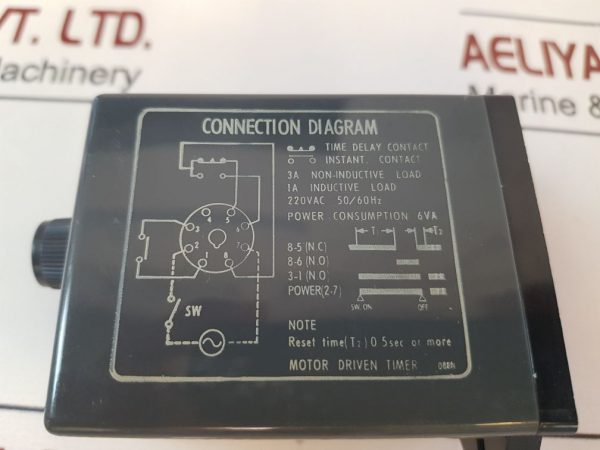 OMRON STP-NMH SUBMINY TIMER 110V
