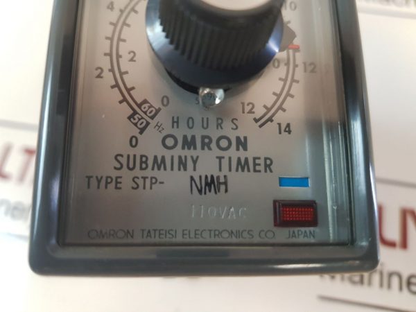 OMRON STP-NMH SUBMINY TIMER 110V