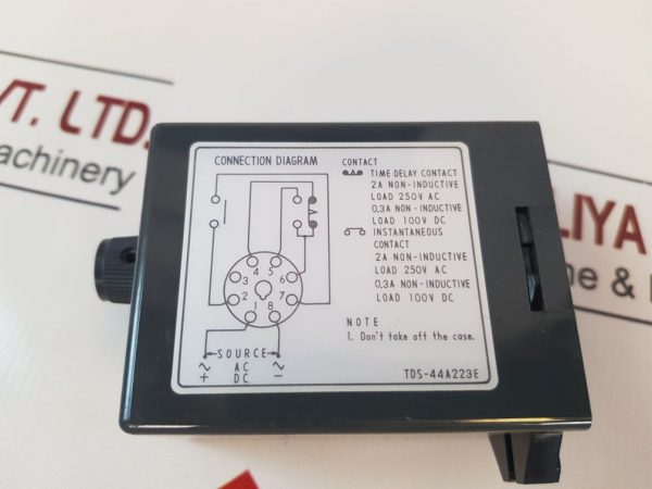 OMRON TDS-44A223E SOLID STATE TIMER 24VDC