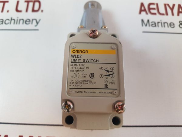 OMRON WLD2 LIMIT SWITCH 500VAC