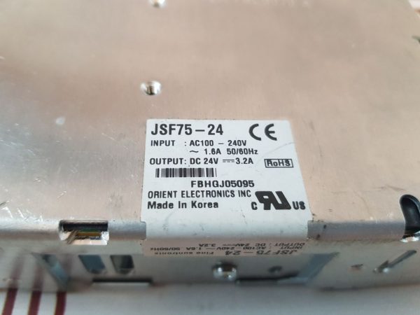 ORIENT ELECTRONICS FINE SUNTRONIX JSF75-24 POWER SUPPLY