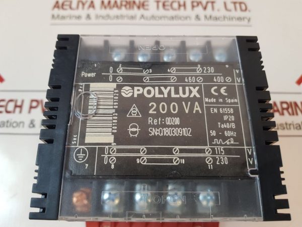 POLYLUX QD200 TRANSFORMER IP20