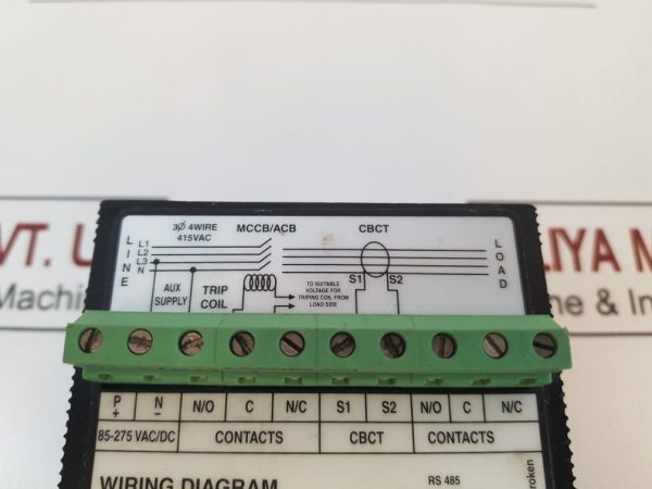 PROK DV’S MPEL 01 EARTH LEAKAGE RELAY