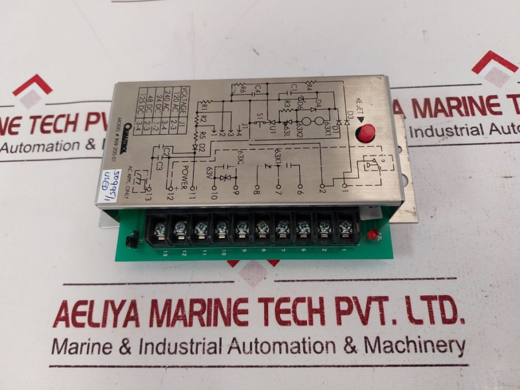 QUALITROL 909-200-01 AC/DC IN RELAY REV E - Aeliya Marine