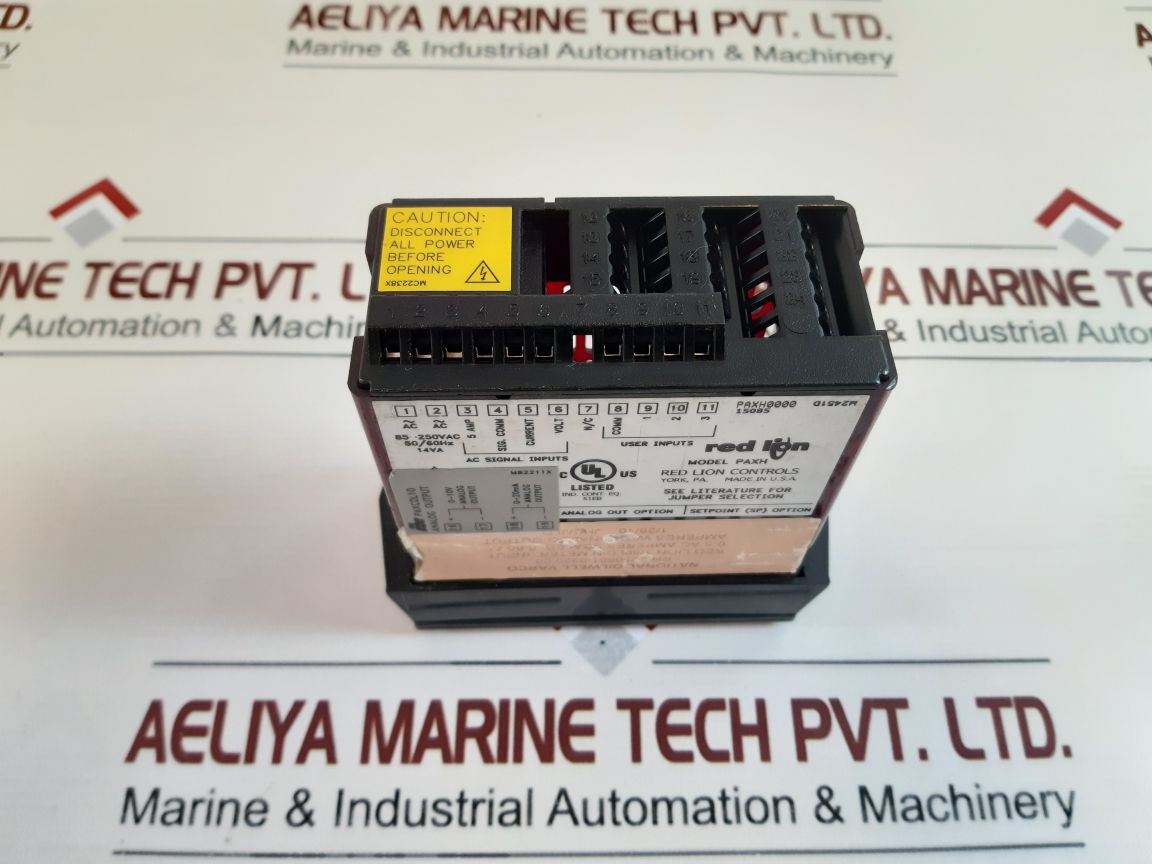 RED LION NATIONAL OILWELL PAXH0000 AC VOLTAGE / c