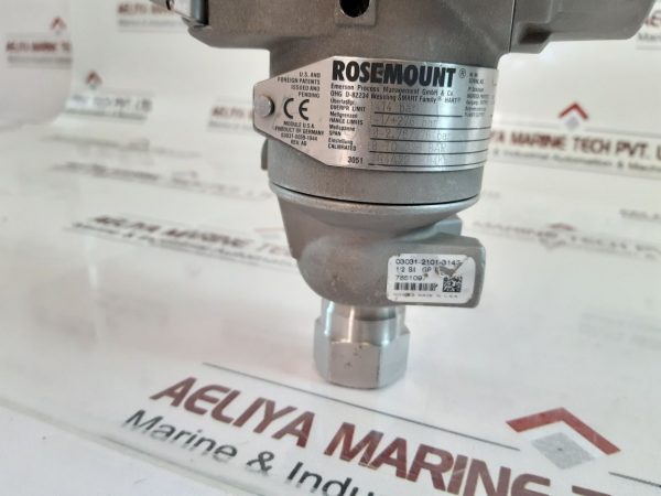 ROSEMOUNT EMERSON 3051/3001 PRESSURE TRANSMITTER