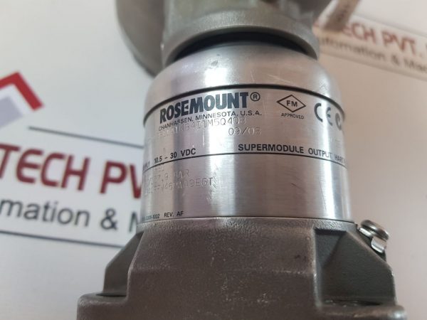 ROSEMOUNT 300S1KAI1M5 PRESSURE TRANSMITTER