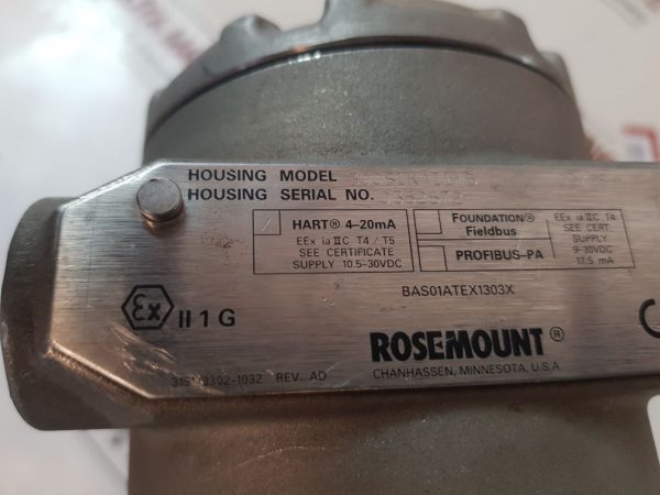 ROSEMOUNT 300S1KAI1M5 PRESSURE TRANSMITTER