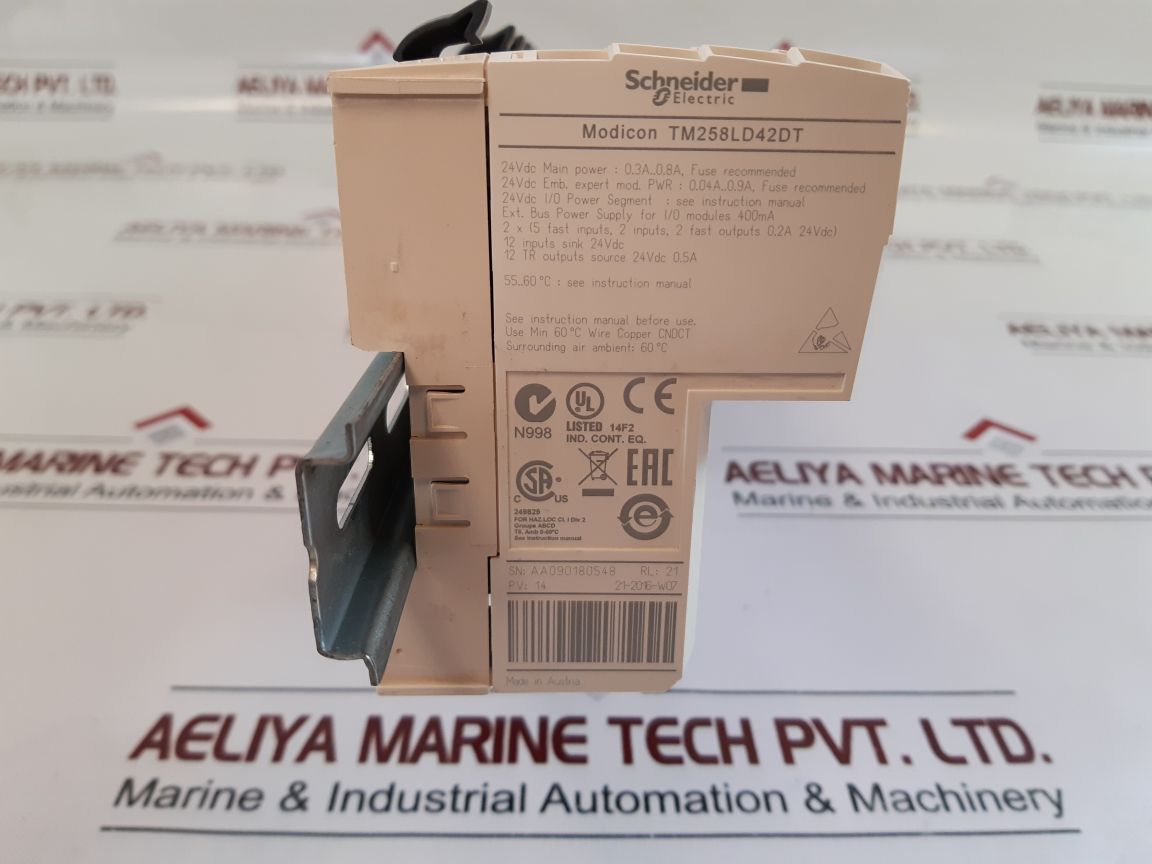 SCHNEIDER ELECTRIC TM258LD42DT PROGRAMMABLE LOGIC CONTROLLER