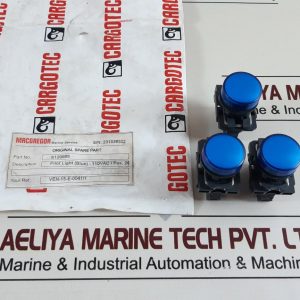 SCHNEIDER ELECTRIC ZBV-G6 BLUE PILOT LIGHT 110VAC