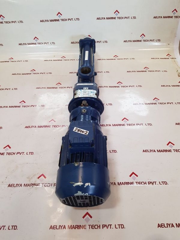 SEEPEX ATLAS INCINERATORS GEARED MOTOR RF 40/1 PUMP 2 BAR