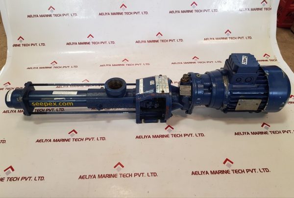 SEEPEX ATLAS INCINERATORS GEARED MOTOR RF 40/1 PUMP 2 BAR