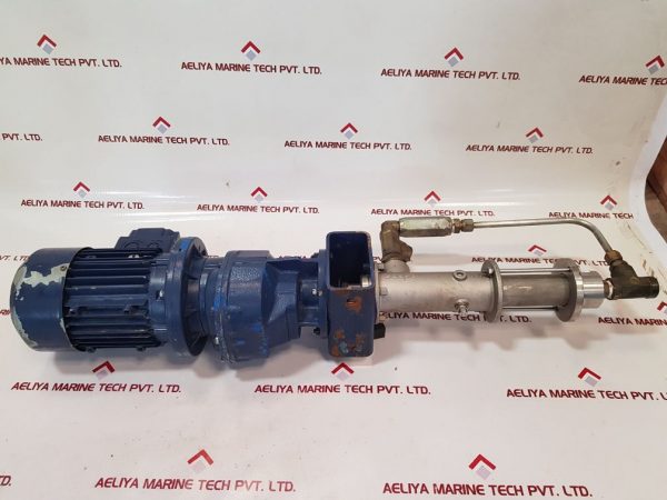 SEEPEX ATLAS INCINERATORS GEARED MOTOR RF 40/2 PUMP 2 BAR