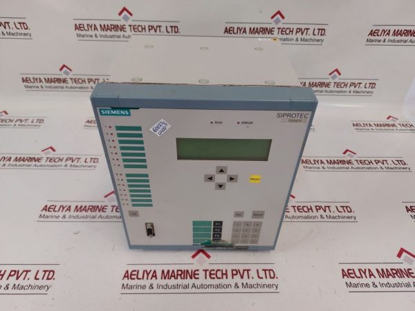 Siemens Siprotec 7sa6111-5ab92-0pp4/ff Distance Protection Relay(Software Issue+restart Issue)