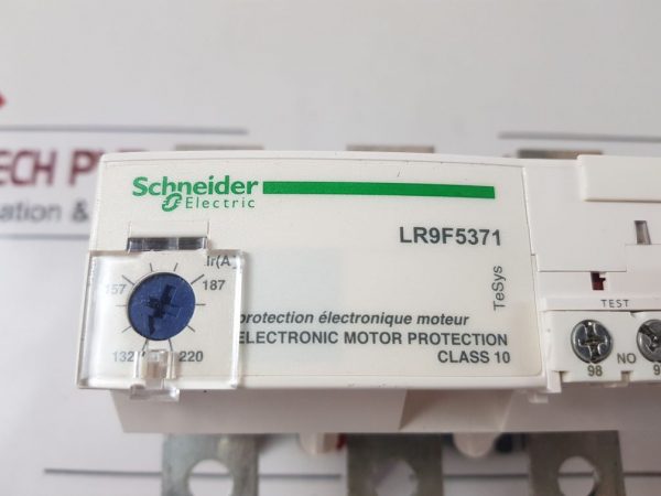 SCHNEIDER ELECTRIC TELEMECANIQUE LR9F5371 ELECTRONIC OVERLOAD RELAY