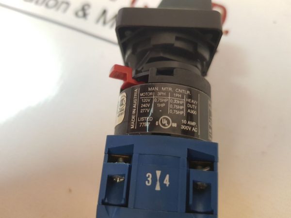 KRAUS & NAIMER CG4 A201-620 FS2 ROTARY SWITCH