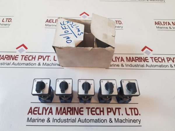 KRAUS & NAIMER CG4 A201-620 FS2 ROTARY SWITCH