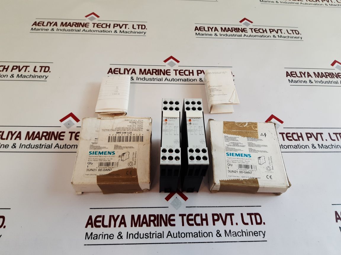 SIEMENS 3UN2100-0AN7 THERMISTOR MOTOR PROTECTION TRIPPING UNIT