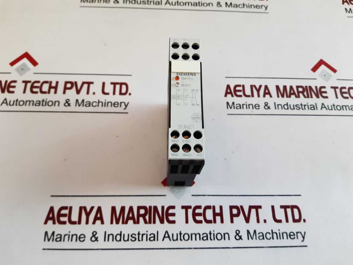 SIEMENS 3UN2100-0AN7 THERMISTOR MOTOR PROTECTION TRIPPING UNIT