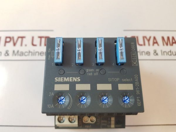 SIEMENS 6EP1 961-2BA00 DIAGNOSTICS MODULE