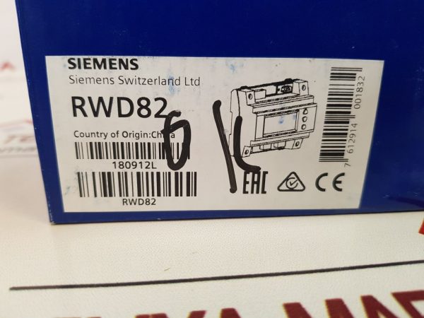 SIEMENS RWD82 UNIVERSAL CONTROLLER IP20