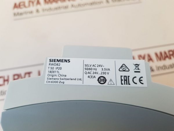 SIEMENS RWD82 UNIVERSAL CONTROLLER IP20