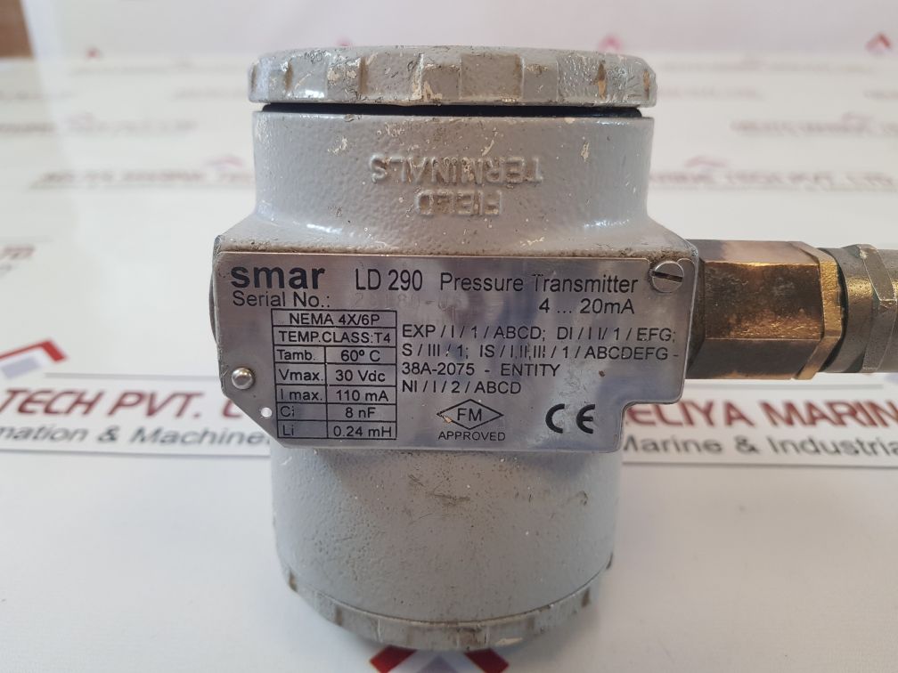 SMAR PARKER LD 290 PRESSURE TRANSMITTER