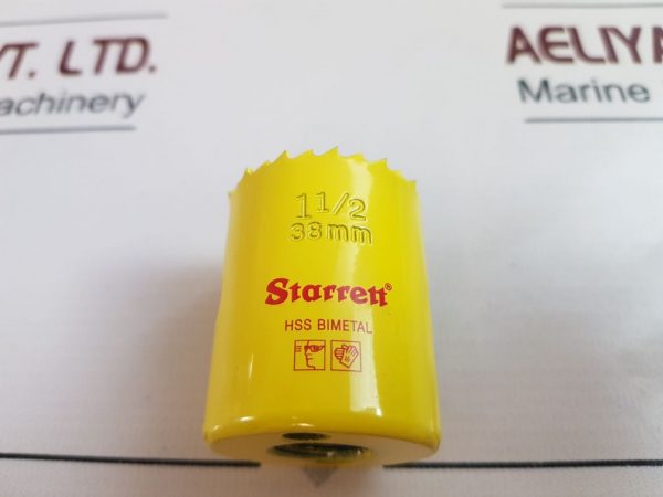 STARRETT Φ1.1/2” (38 MM) BI-METAL HOLE SAW
