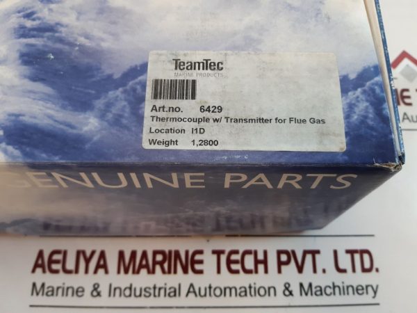 TEAMTEC 12501 THERMOCOUPLE WITH TRANSMITTER