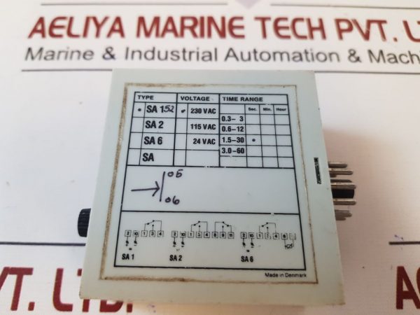 TELCO SA 152 TIME RELAY 1.5-30 SEC