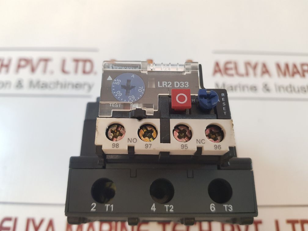 TELEMECANIQUE SCHNEIDER ELECTRIC LR2D3361 THERMAL OVERLOAD RELAY