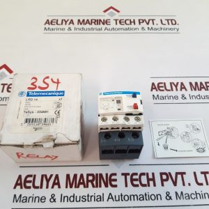 TELEMECANIQUE SCHNEIDER ELECTRIC LRD 14 THERMAL OVERLOAD RELAY 600V