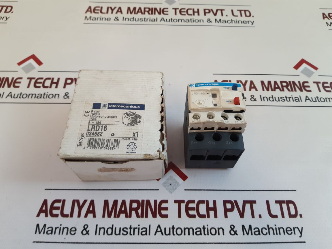 TELEMECANIQUE SCHNEIDER ELECTRIC LRD 16 THERMAL OVERLOAD RELAY 690V