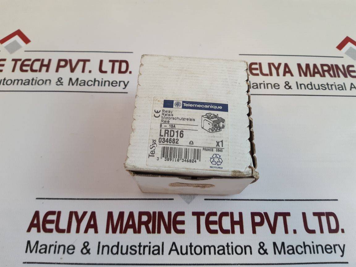 TELEMECANIQUE SCHNEIDER ELECTRIC LRD 16 THERMAL OVERLOAD RELAY 690V - Image 6