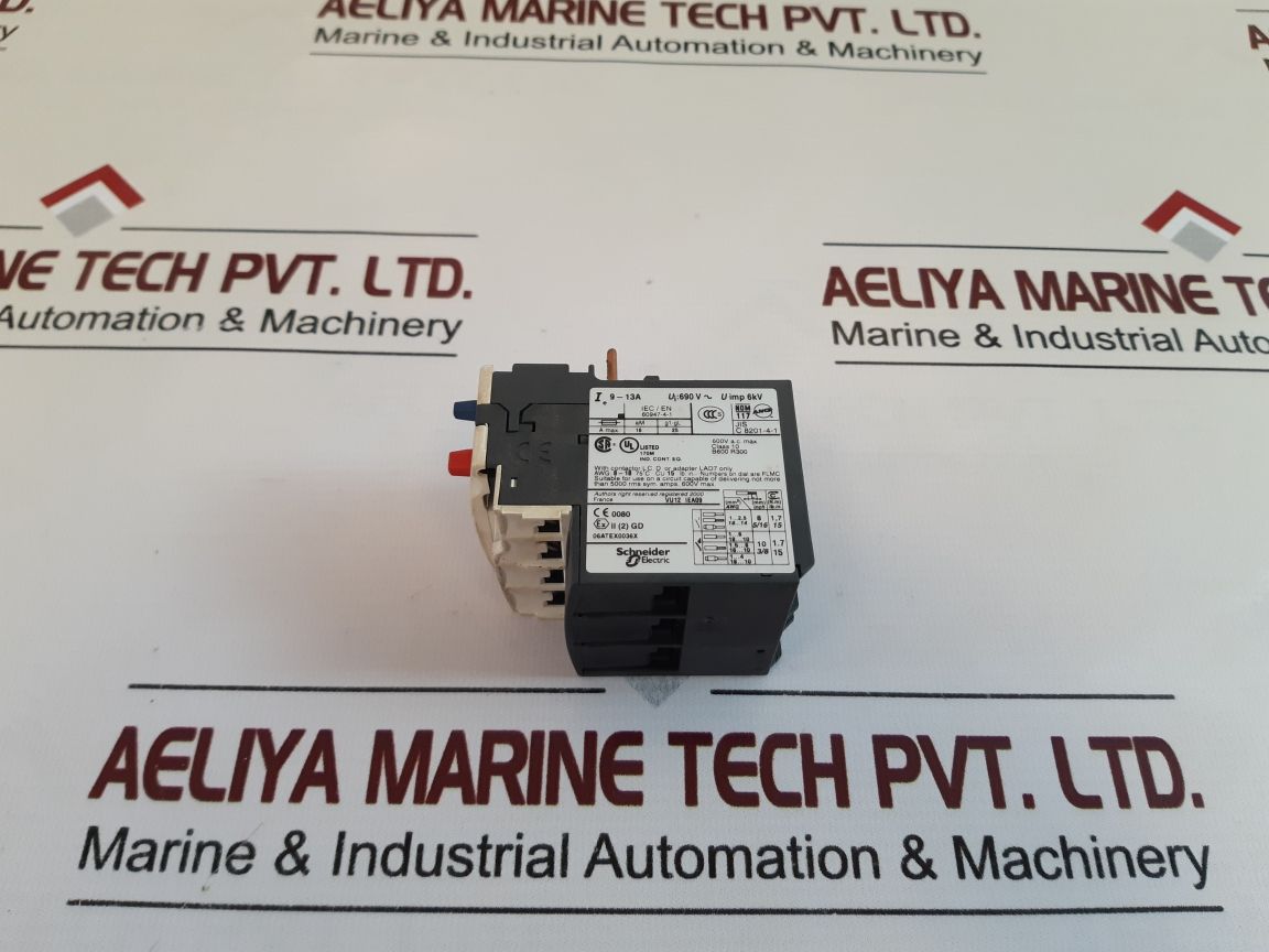 TELEMECANIQUE SCHNEIDER ELECTRIC LRD 16 THERMAL OVERLOAD RELAY 690V