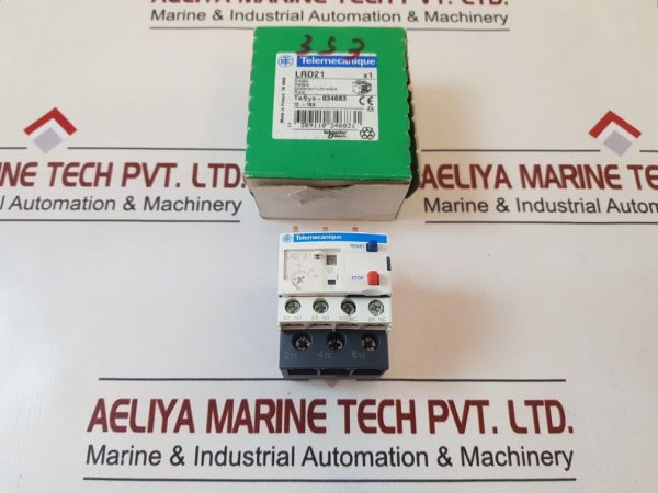 TELEMECANIQUE SCHNEIDER ELECTRIC LRD 21 THERMAL OVERLOAD RELAY