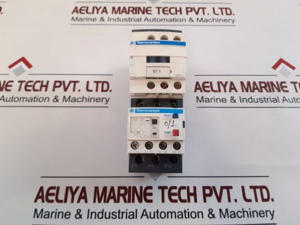 TELEMECANIQUE SCHNEIDER ELECTRIC LRD12 THERMAL OVERLOAD RELAY WITH CONTECTOR LC1D18