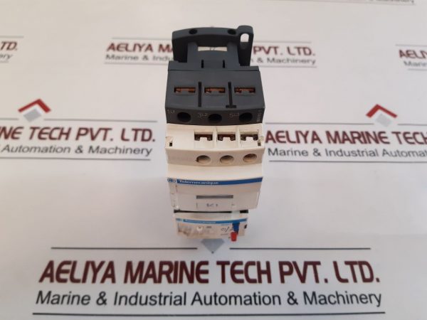 TELEMECANIQUE SCHNEIDER ELECTRIC LRD12 THERMAL OVERLOAD RELAY WITH CONTECTOR LC1D18