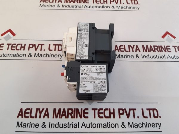 TELEMECANIQUE SCHNEIDER ELECTRIC LRD12 THERMAL OVERLOAD RELAY WITH CONTECTOR LC1D18