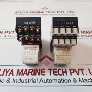TELEMECANIQUE RHN412F RELAY WITH BASE 110V