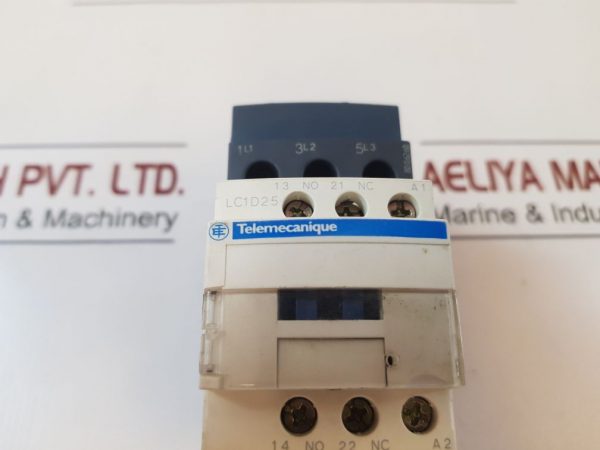 TELEMECANIQUE SCHNEIDER ELECTRIC LC1D25 CONTACTOR 600V