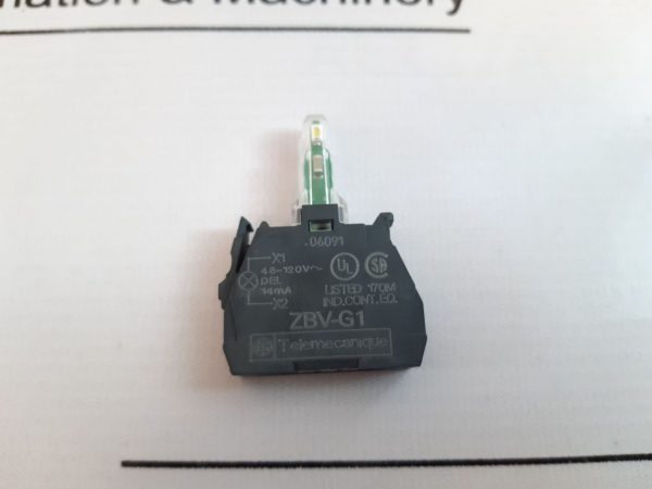 TELEMECANIQUE SCHNEIDER ELECTRIC ZBV-G1 PROTECTED LED LIGHT MODULE