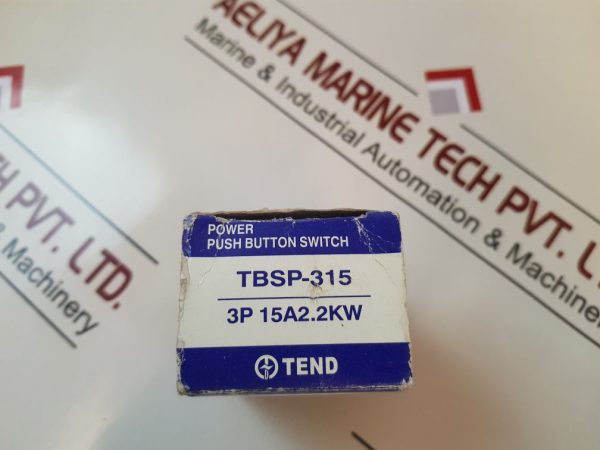 TEND TBSP-315 POWER PUSH BUTTON SWITCH