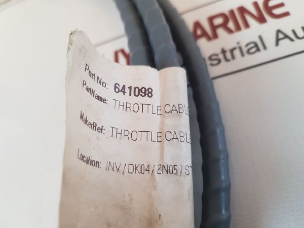 20FT THROTTLE CABLE 641098