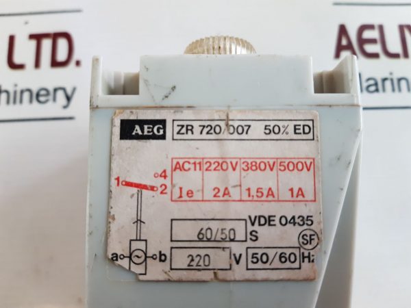 AEG ZR 720/007 TIMER