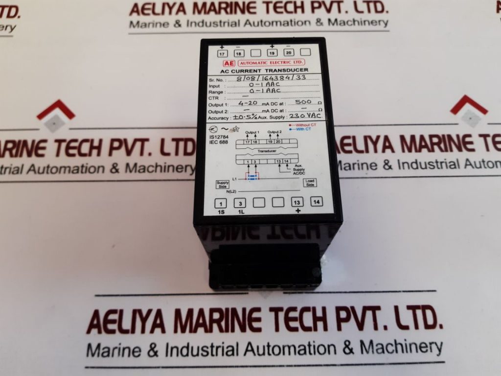 AE AC CURRENT TRANSDUCER Aeliya Marine