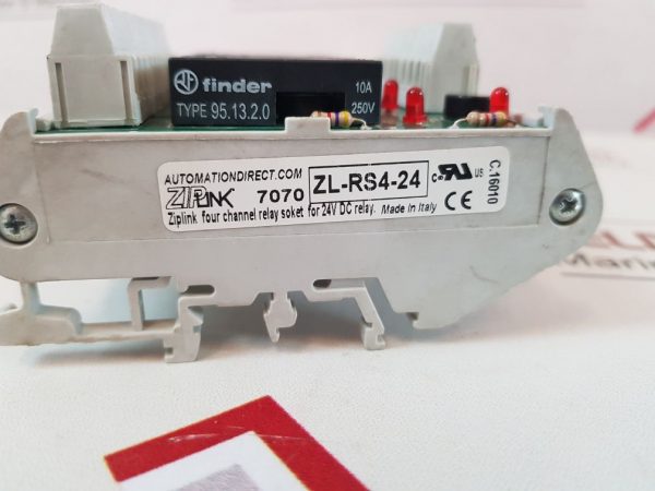 Automation Direct Zl-rls4-24 Four Channel Relay Module 24vdc