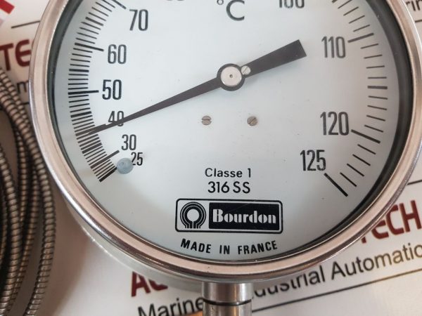 BOURDON 316 SS THERMOMETER