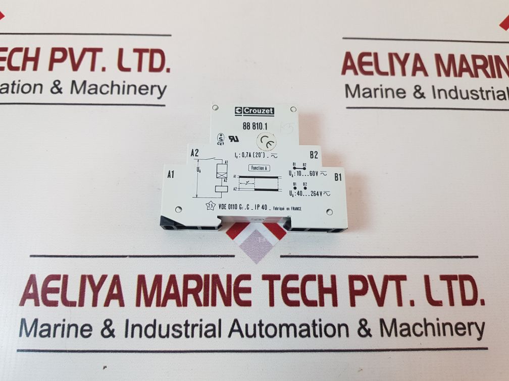 CROUZET 88 810.1 TIME RELAY IP40