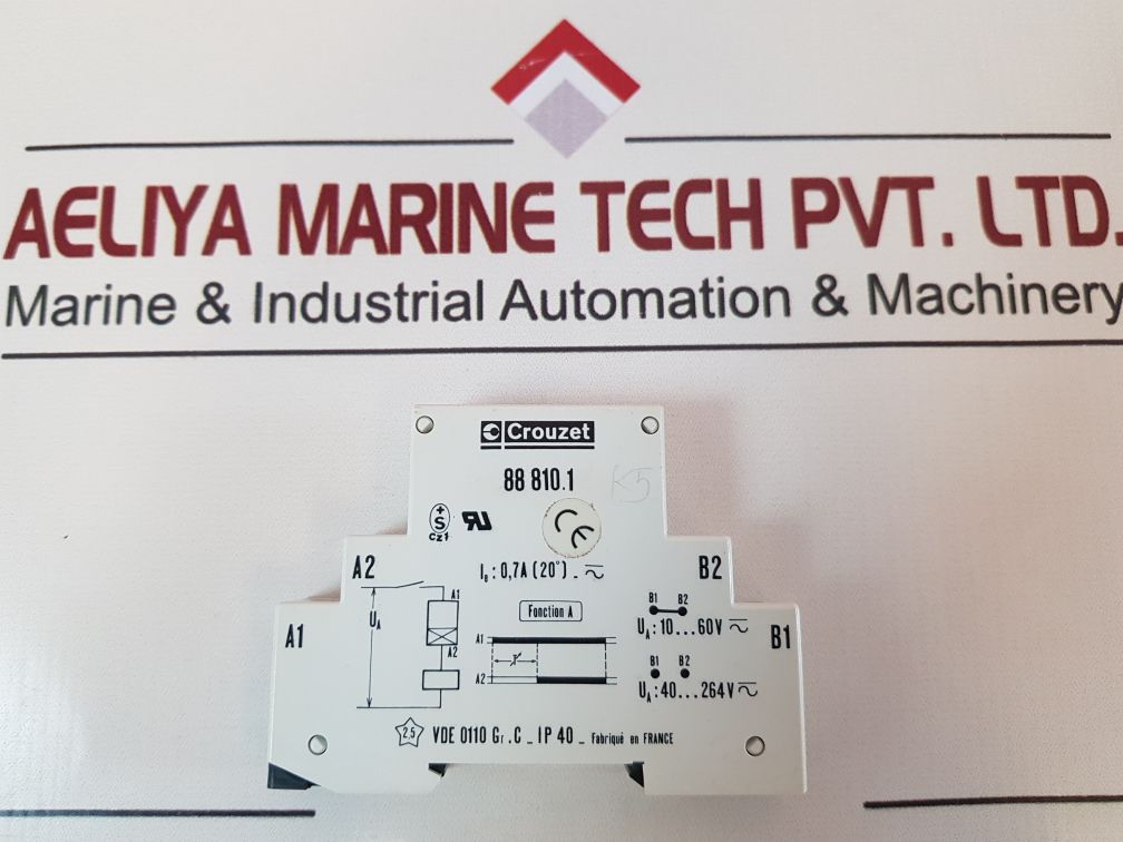 CROUZET 88 810.1 TIME RELAY IP40